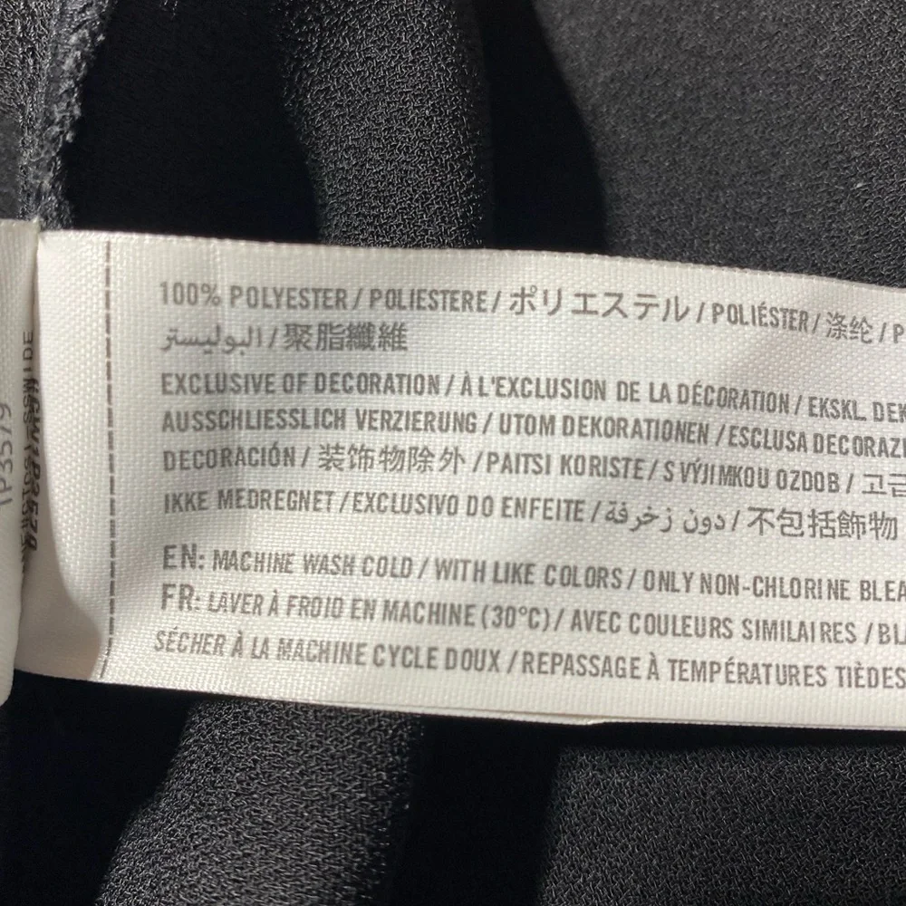 Abercrombie & Fitch Flowy Mini Spaghetti Strap Fancy Back Dress Size Small - Picture 9 of 9